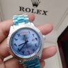 Men's Arabic Numeric Rolex blue Dial Silver Watch-Watch-ezytobuy.pk-Rs.3750